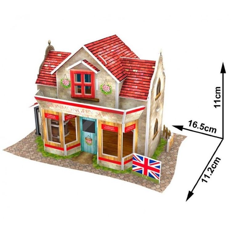 3D-пазл CubicFun Архитектура Великобритании (Скобяная лавка) — картинка 2