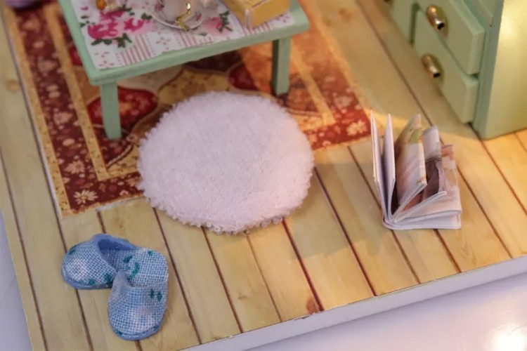 Сборная модель Румбокс. Миниатюрная комната «Семейная гостиная» — картинка 9