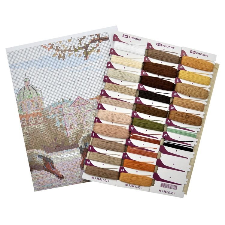 Набор для вышивания «Лебеди. Прага» — картинка 3