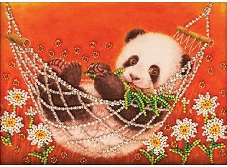 Набор вышивки бисером «Панда»
