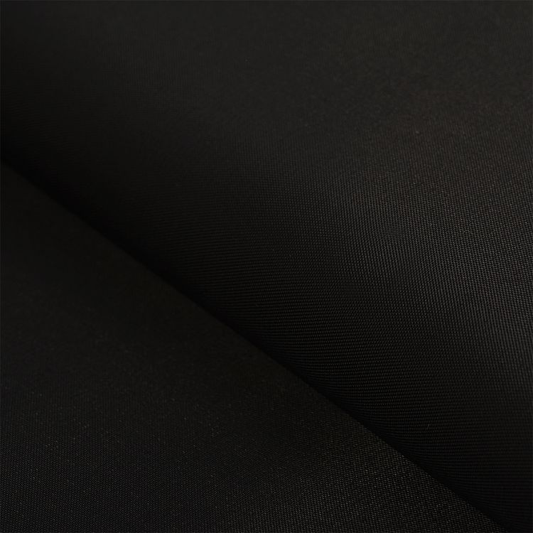 Ткань подкладочная Поливискоза нарезка, 10 м, ширина 145 см, 86 г/м², цвет: черный, IDEAL — картинка 3