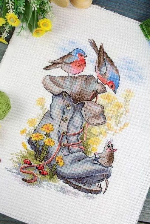 Набор для вышивания «Неожиданные соседи» — картинка 4