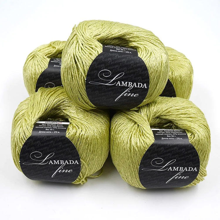 Пряжа SEAM LAMBADA fine (26), липа, 5 шт. по 50 г — картинка 3