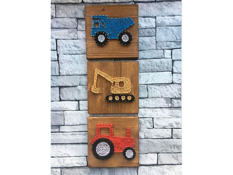 Набор для творчества STRING ART «Грузовичок» — картинка 3