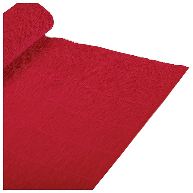 Бумага гофрированная Fiore 140 г/м2, красно-оранжевая (980), 50х250 см, Brauberg — картинка 3