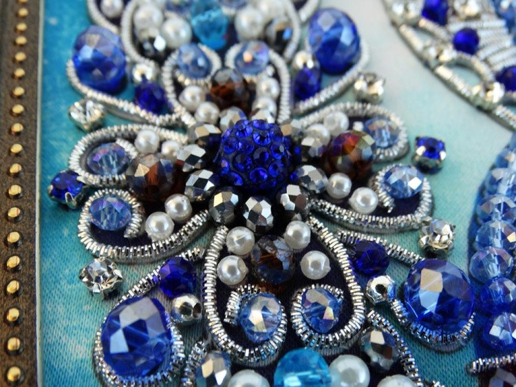 Набор для вышивания хрустальными камнями «Святой Олег» — картинка 14