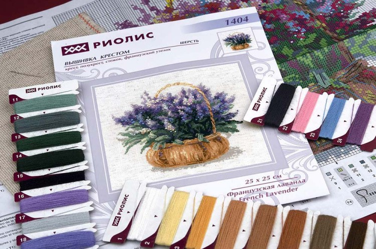 Набор для вышивания «Французская лаванда» — картинка 3