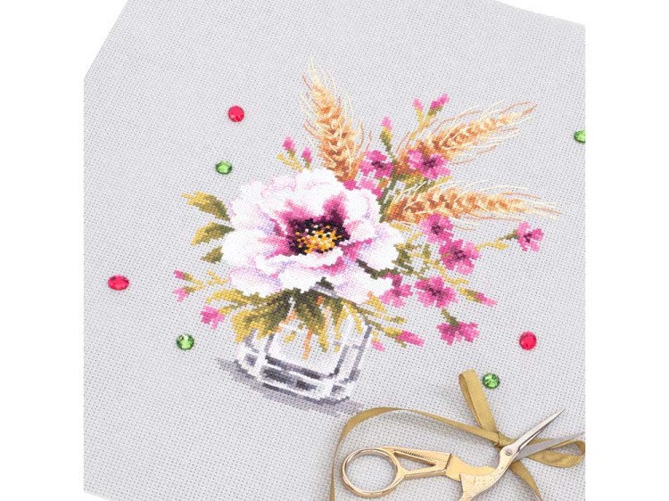 Набор для вышивания «Мак и часики» — картинка 3