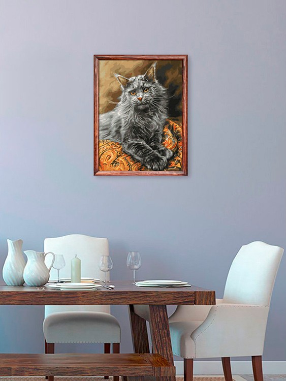 Картина по номерам «Глав-кот» — картинка 9