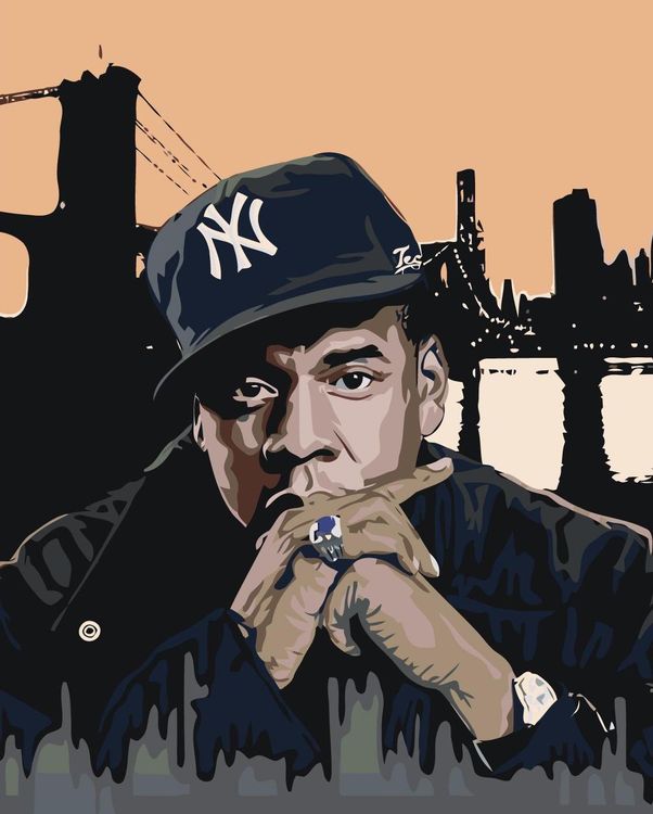 Картина по номерам «Jay-Z»
