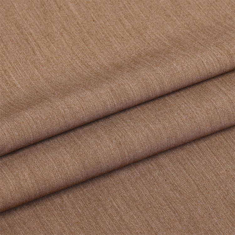 Ткань Костюмная Гальяно, 1 м х 150 см, 200 г/м², цвет: темно-бежевый меланж, TBY — картинка 2