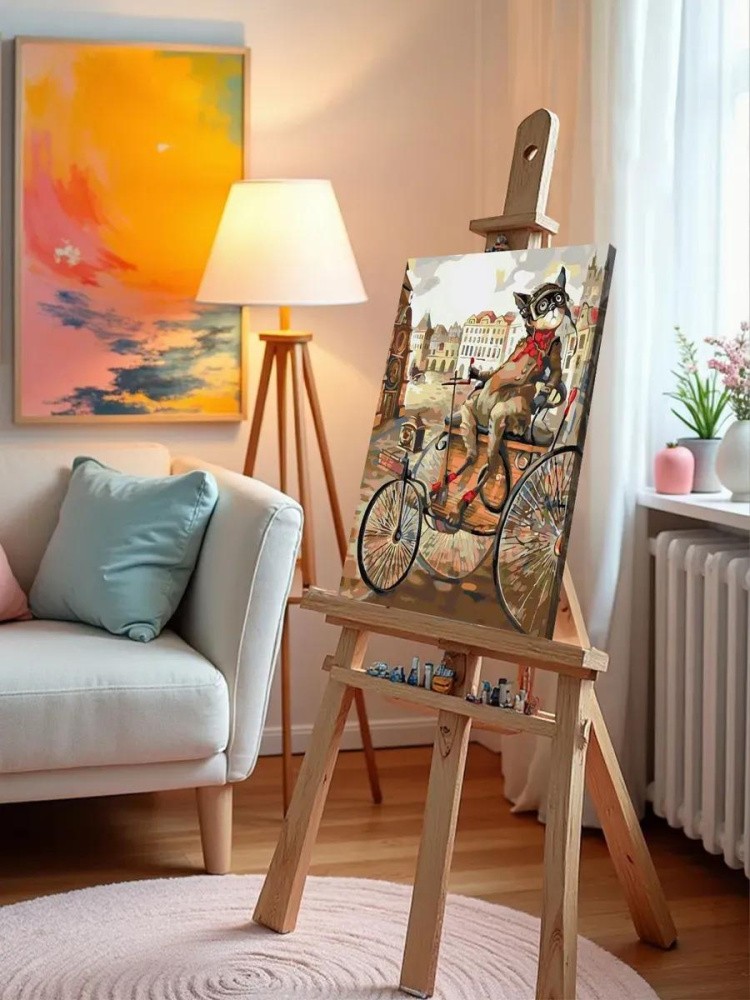 Картина по номерам «Автомобилист» — картинка 9