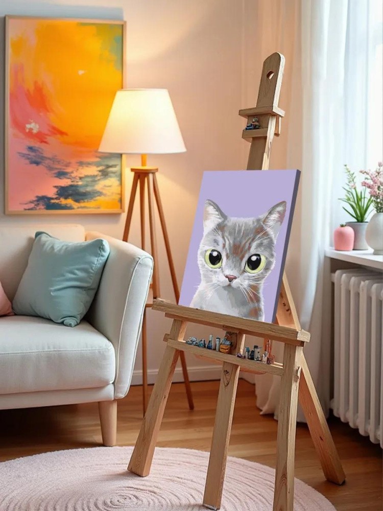 Картина по номерам «Дымка» — картинка 9