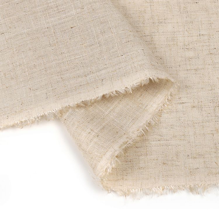 Ткань льняная, 5 м x 140 см, 190 г/м², цвет: натуральный, TBY — картинка 4