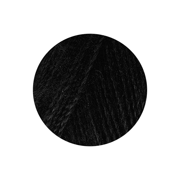 Пряжа ALIZE Angora Real 40 (Ангора реал 40) (60), черный, 5 шт. по 100 г — картинка 2