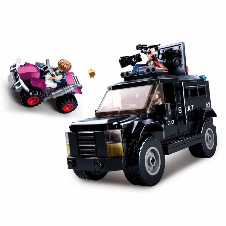 Конструктор «Полиция. Бронированная машина», 293 детали — картинка 2