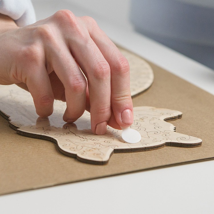 Комплект для крепления к вертикальной стене, размер S (A5), Unidragon — картинка 13