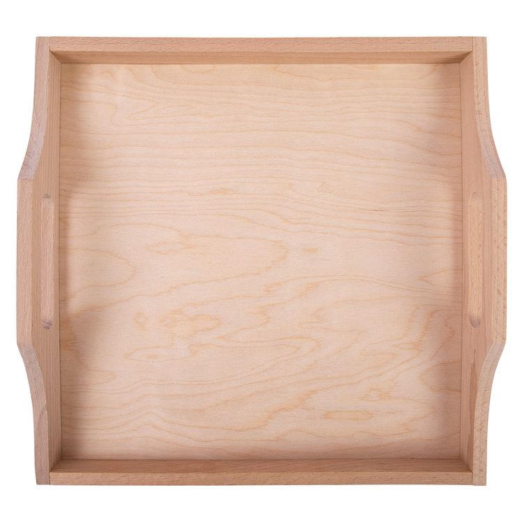 Заготовка для декорирования «Поднос», 30х30х5,5 см, бук, 1 шт., Mr. Carving — картинка 2