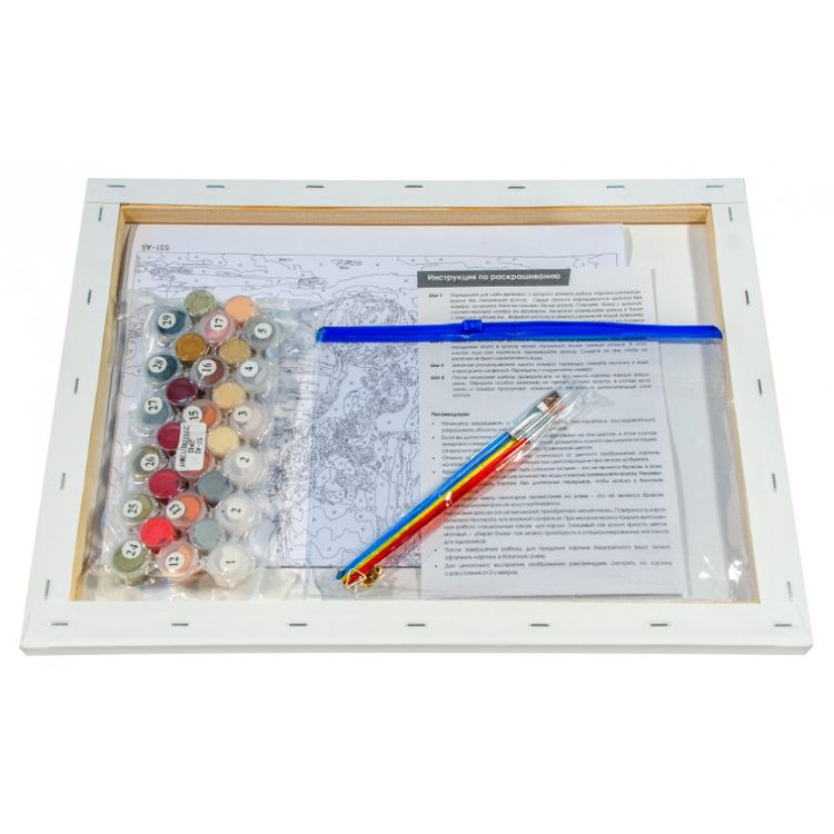 Картина по номерам «Красное вино» — картинка 3