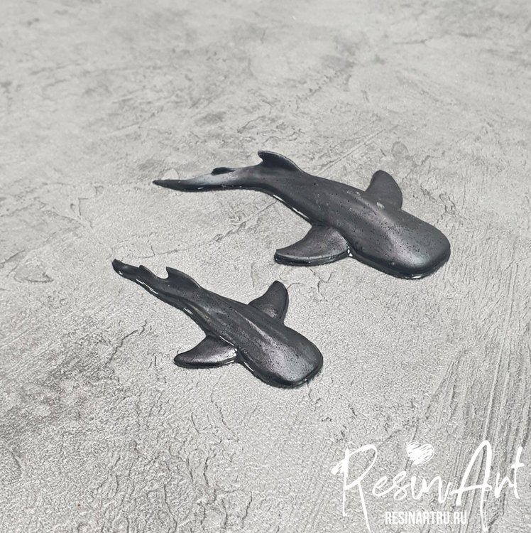 Китовая акула 3D - Силиконовый молд, ResinArt — картинка 2