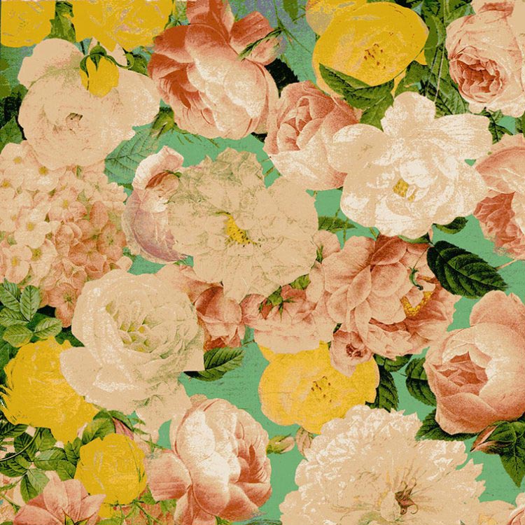 Набор бумаги «Яркие цветы» — картинка 13