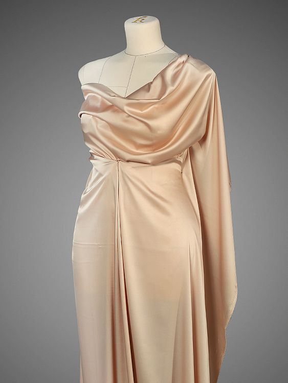 Ткань шелк Армани, 5 м, ширина 150 см, 90 г/м², цвет: 95 пудра-бежевая (серебристый пион), TBY — картинка 6