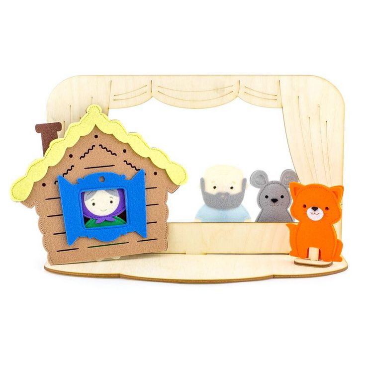 Настольный театр «Репка», (полный набор) — картинка 3