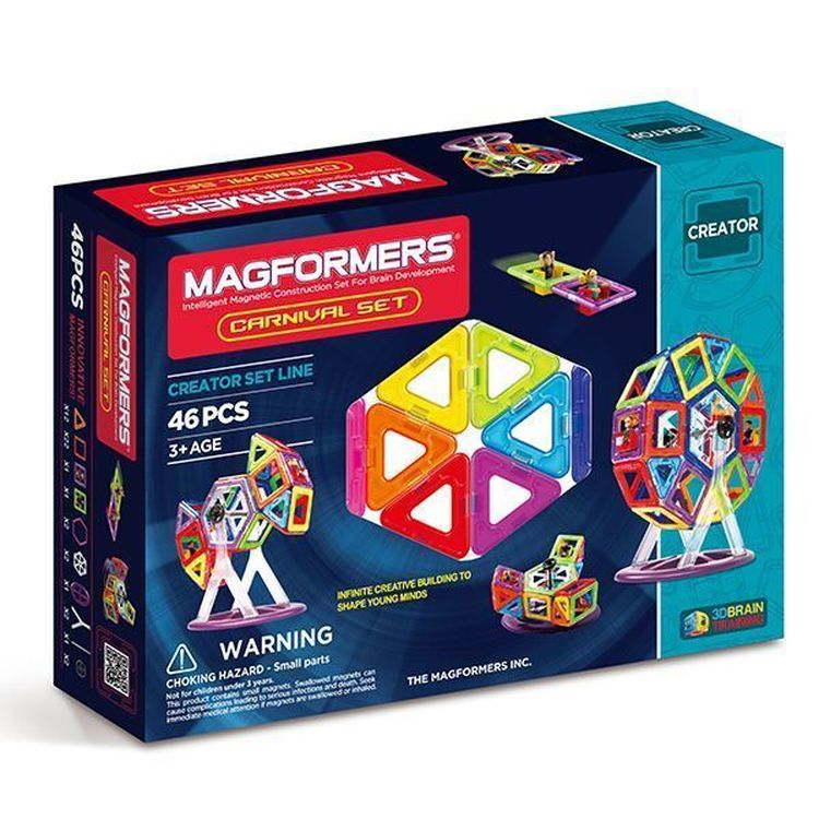 Магнитный конструктор Magformers Carnival Set (46 дет)