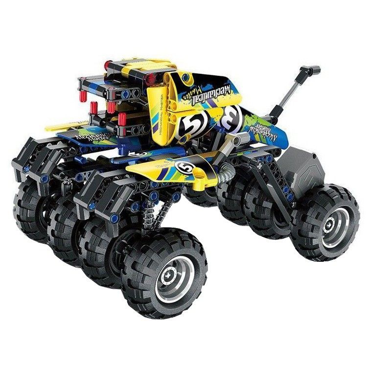 Конструктор QiHui Technics Краулер, Киборг инерция, 199 деталей — картинка 2