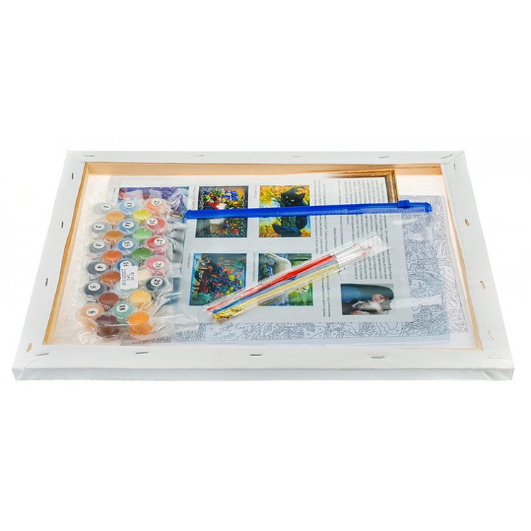 Картина по номерам «Наведение порядка» — картинка 3