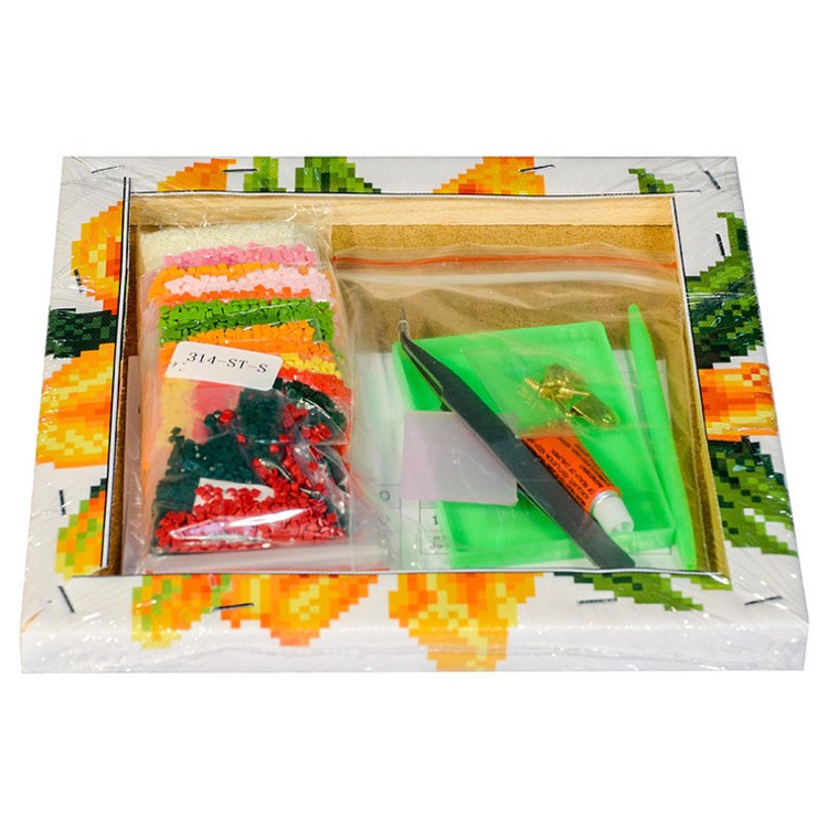 Алмазная вышивка «Тигровая лилия» — картинка 5