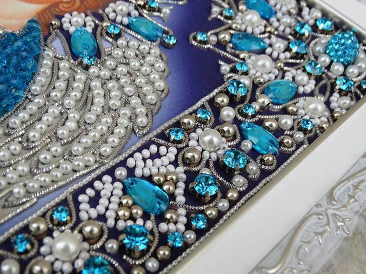 Набор вышивки хрустальными камнями «Ангел Хранитель» — картинка 7