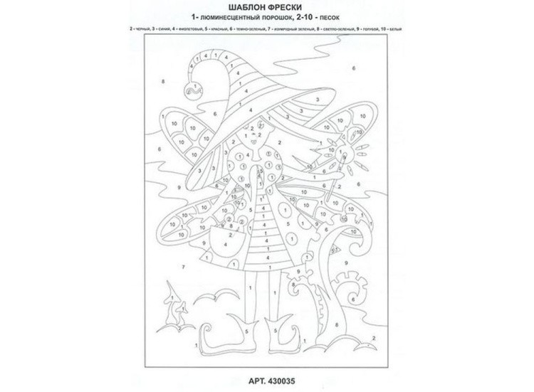 Неоновая фреска «Хранители снов. Синтия» — картинка 4