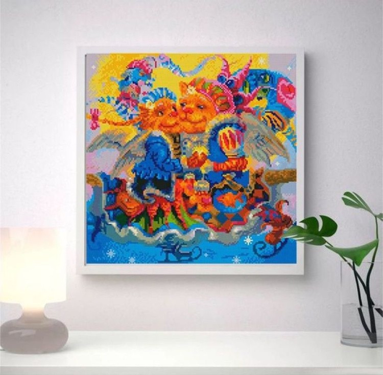 Алмазная вышивка «Комплект Фигуристы» — картинка 7