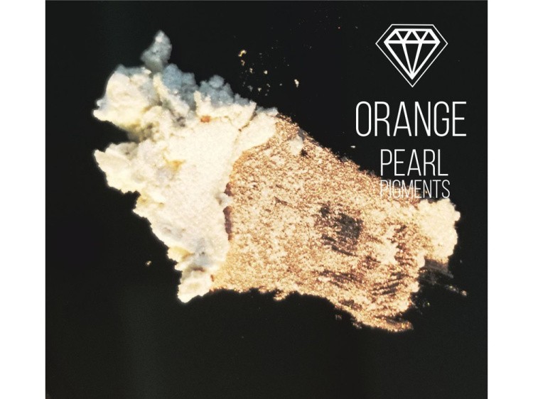 Пигмент минеральный оранжевый (Orange) 10 мл, CraftPigments Pearl
