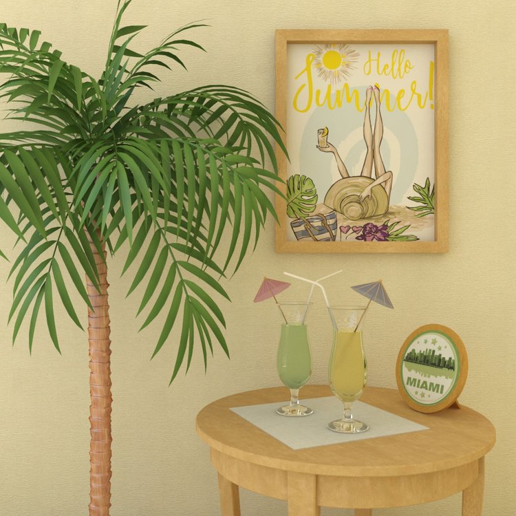 Картина по номерам «Hello, лето!» — картинка 2