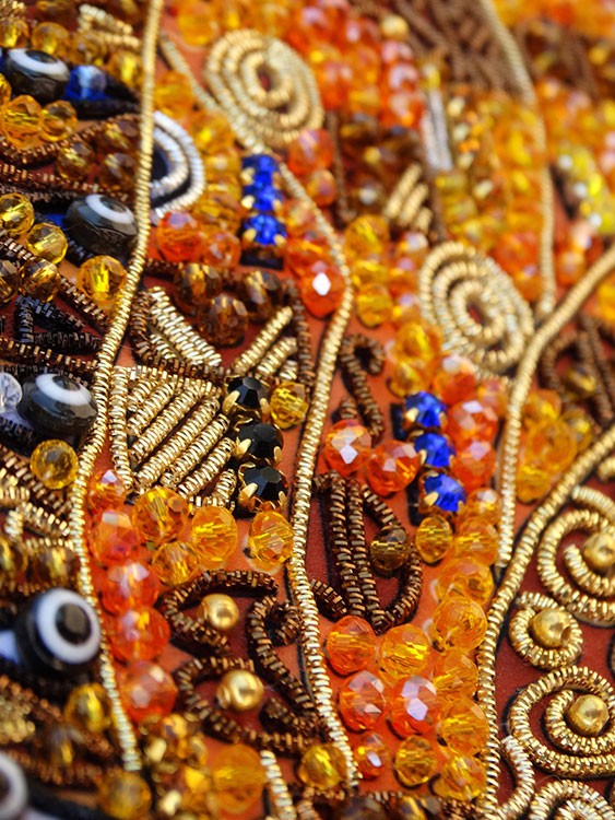 Набор для вышивания хрустальными камнями «Адель Блох-Бауэр» Густава Климта — картинка 10