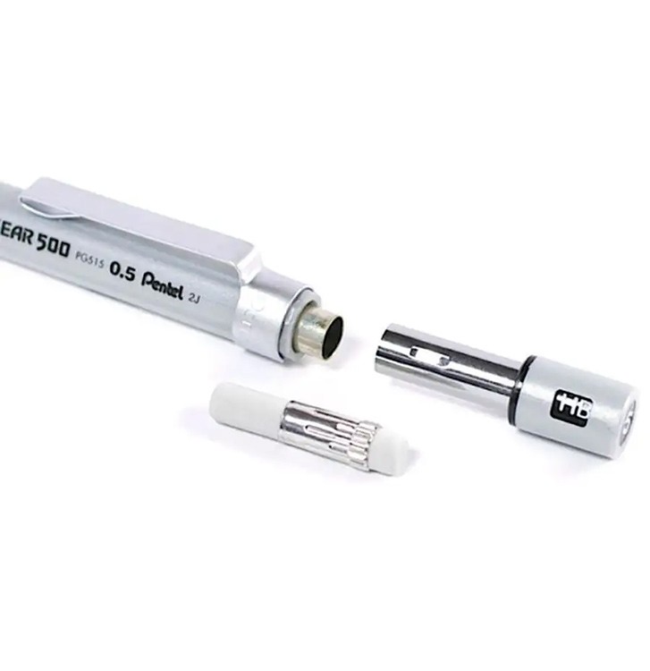 Карандаш автоматический профессиональный Graphgear 500 0,5 мм, Pentel — картинка 6