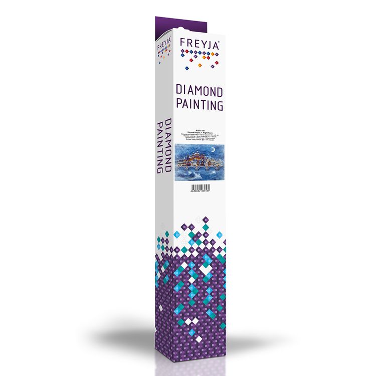 Алмазная вышивка «Ночной город» — картинка 3