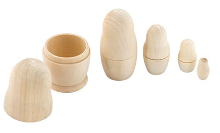 Заготовка для декорирования Mr. Carving «Матрешка» — картинка 2