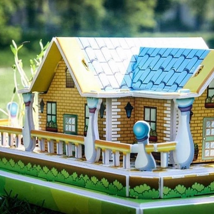 3Д пазл Стильная вилла — картинка 5