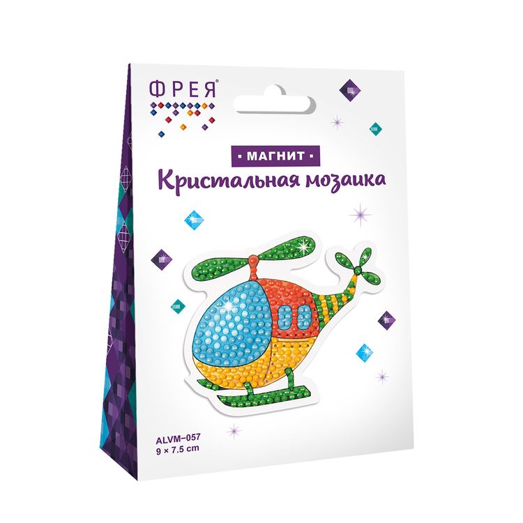 Алмазная вышивка «Вертолет» — картинка 2