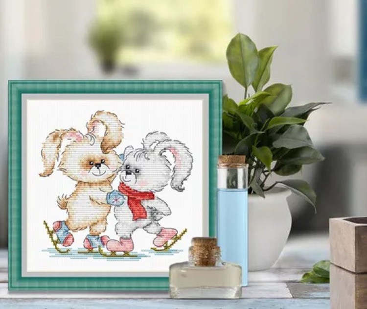 Набор для вышивания «Катание на коньках» — картинка 6