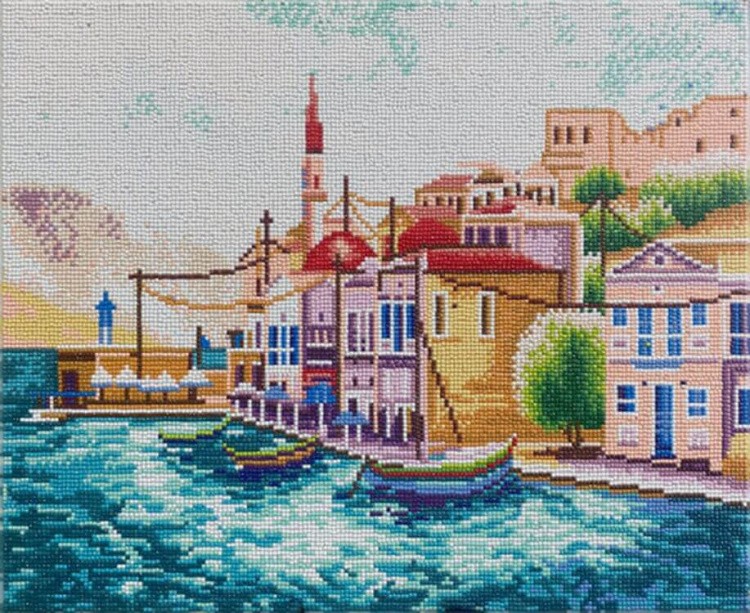 Алмазная вышивка «Морской пейзаж» — картинка 4
