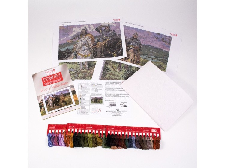 Набор для вышивания «Васнецов. Богатыри» — картинка 2