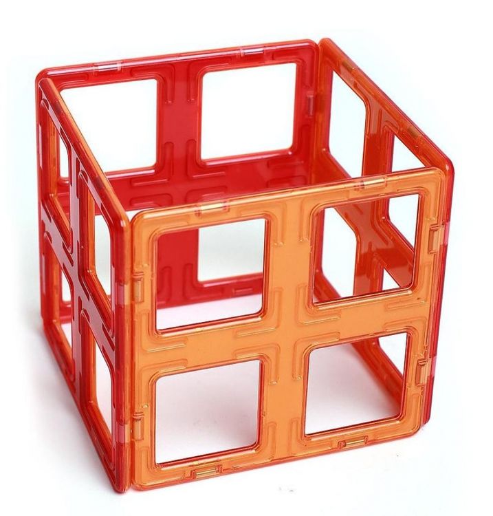 Магнитный конструктор «Супер Квадраты (4 шт)», Магникон — картинка 2