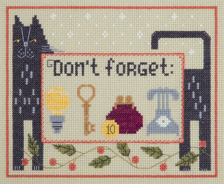 Набор для вышивания «Не забудь» — картинка 2