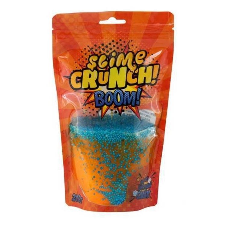 Лизун «Slime» Crunch- slime BOOM с ароматом апельсина, 200 г