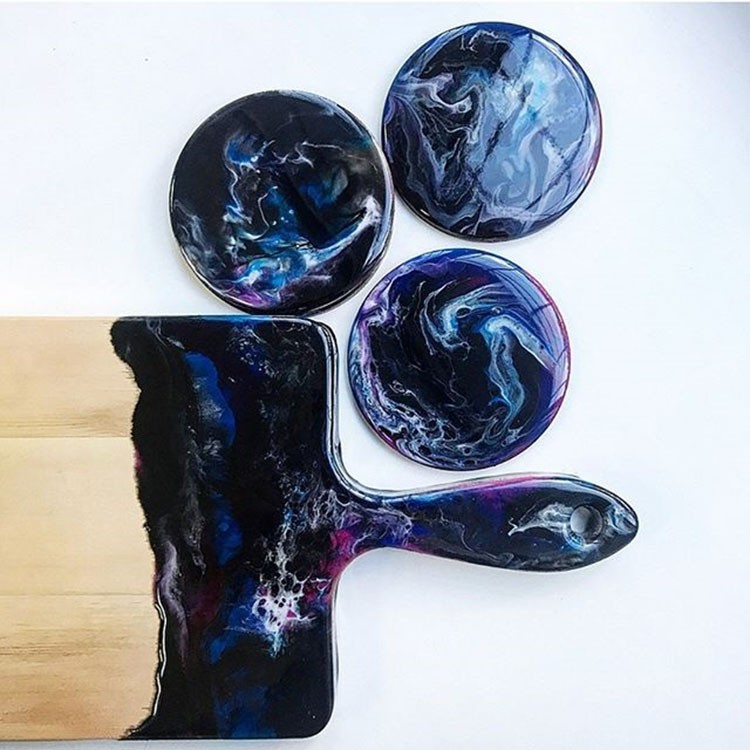 Эпоксидная смола повышенной вязкости Artline Honey Epoxy 0,3 кг с творческим набором — картинка 5