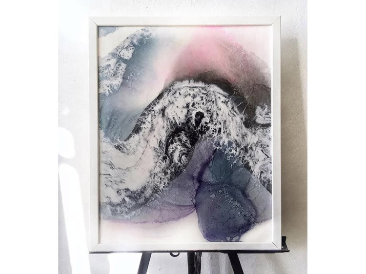 Алкогольные чернила янтарь (Amber) 20 мл, Craft Alcohol INK — картинка 5